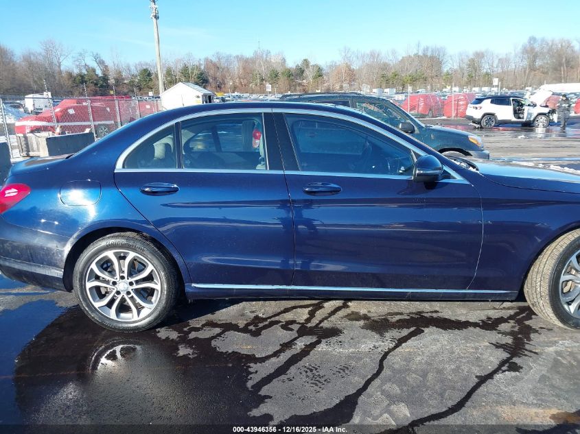 2016 Mercedes-Benz C 300 4Matic VIN: WDDWF4KB3GR142465 Lot: 43946356