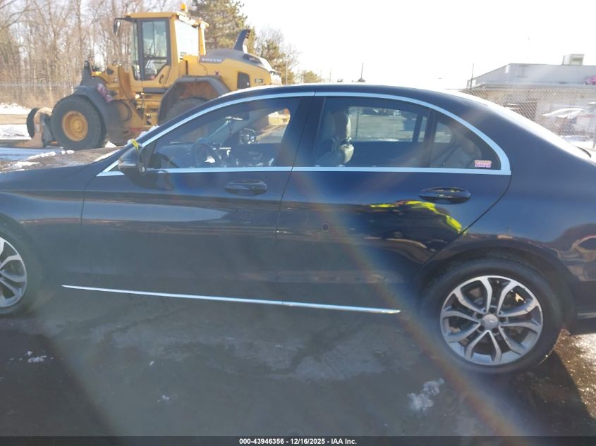 2016 Mercedes-Benz C 300 4Matic VIN: WDDWF4KB3GR142465 Lot: 43946356