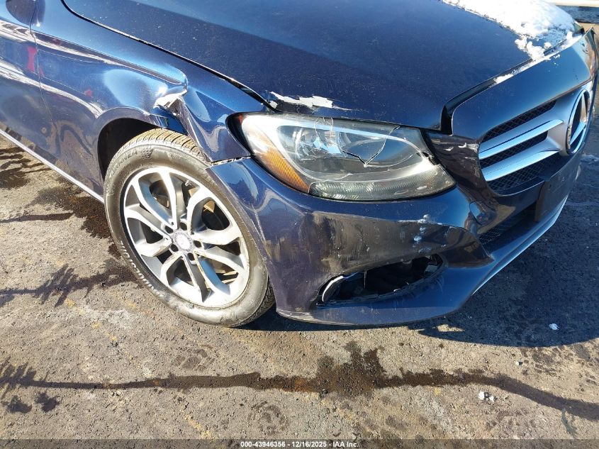 2016 Mercedes-Benz C 300 4Matic VIN: WDDWF4KB3GR142465 Lot: 43946356