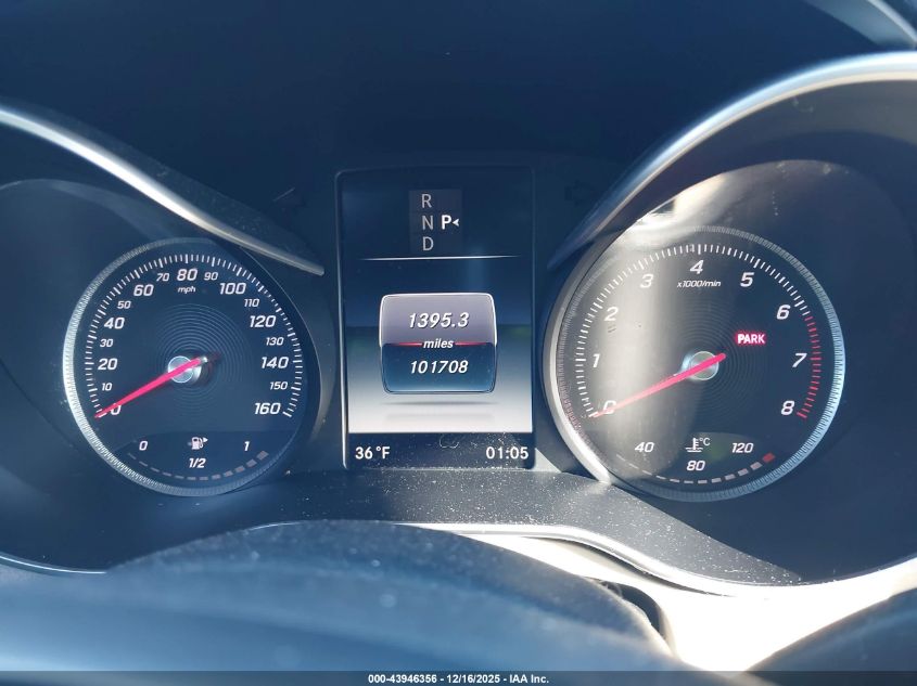 2016 Mercedes-Benz C 300 4Matic VIN: WDDWF4KB3GR142465 Lot: 43946356