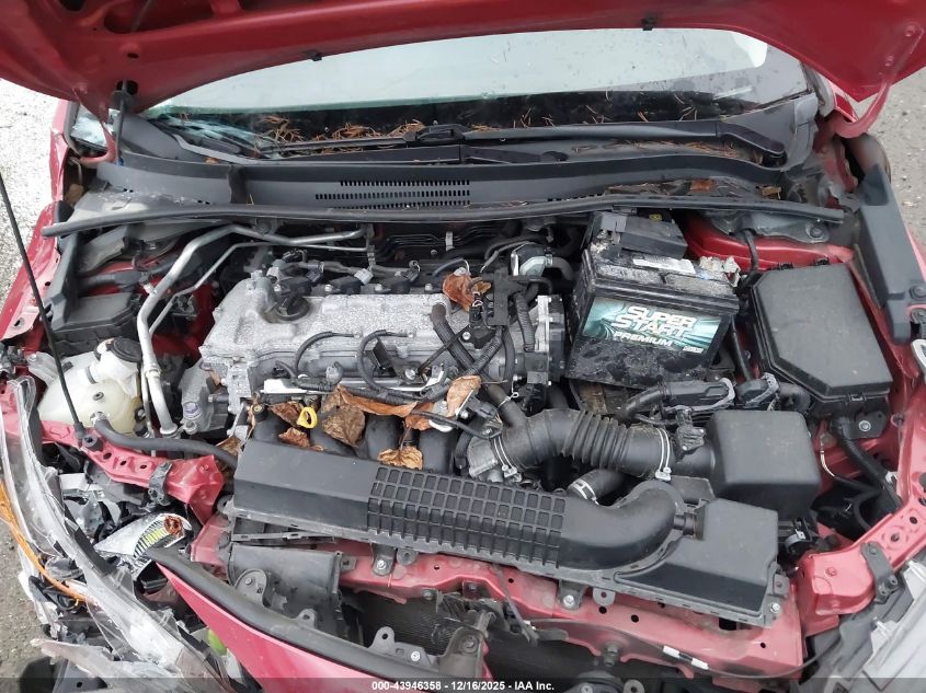 2020 Toyota Corolla Le VIN: 5YFEPRAE6LP034244 Lot: 43946358