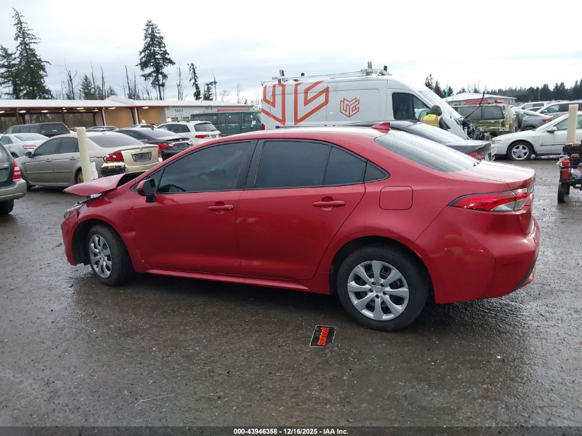 2020 Toyota Corolla Le VIN: 5YFEPRAE6LP034244 Lot: 43946358