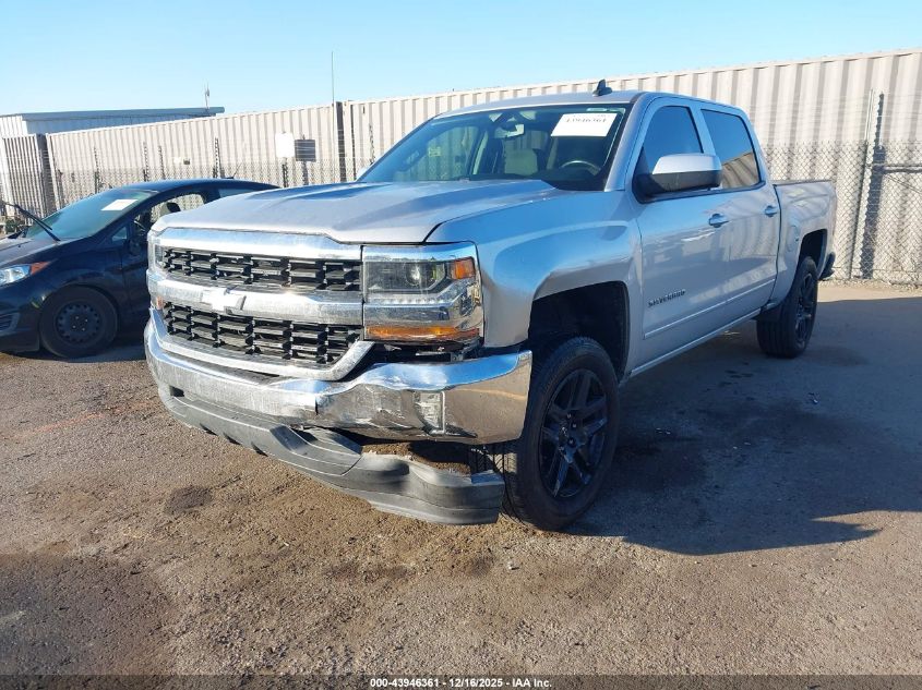 2018 Chevrolet Silverado 1500 1Lt VIN: 3GCPCREC4JG490503 Lot: 43946361