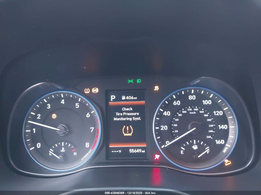 2021 Hyundai Kona Sel Plus VIN: KM8K62AA5MU658871 Lot: 43946369