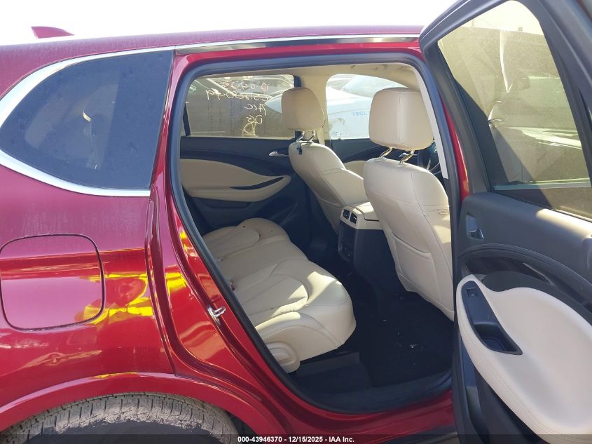 2020 Buick Envision Fwd Preferred VIN: LRBFXBSA6LD128021 Lot: 43946370