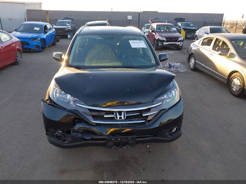 2013 Honda Cr-V Ex-L VIN: 2HKRM4H75DH639083 Lot: 43946375