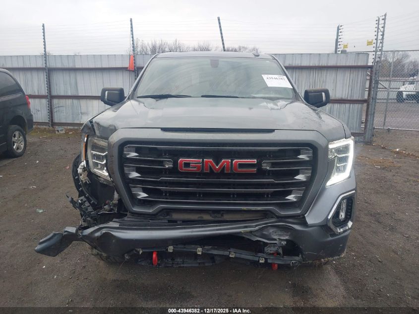 2021 GMC Sierra 1500 4Wd Short Box At4 VIN: 3GTP9EEL3MG380215 Lot: 43946382