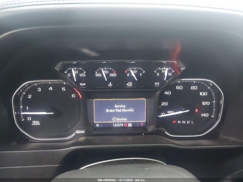 2021 GMC Sierra 1500 4Wd Short Box At4 VIN: 3GTP9EEL3MG380215 Lot: 43946382