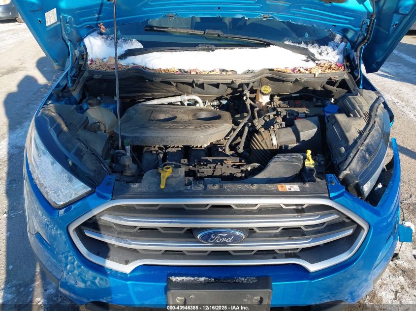 2018 Ford Ecosport Se VIN: MAJ6P1UL5JC194157 Lot: 43946385