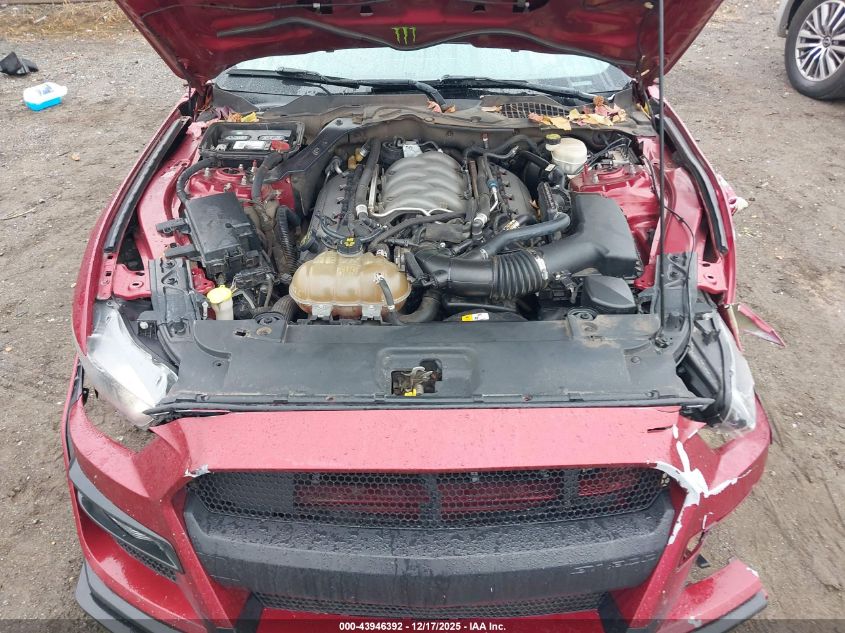 2016 Ford Mustang Gt Premium VIN: 1FA6P8CF3G5265972 Lot: 43946392