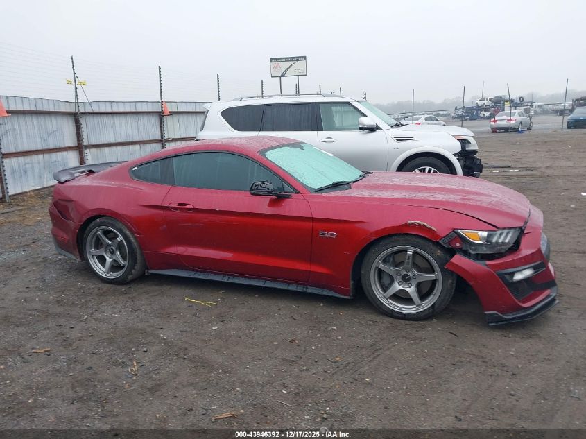 2016 Ford Mustang Gt Premium VIN: 1FA6P8CF3G5265972 Lot: 43946392