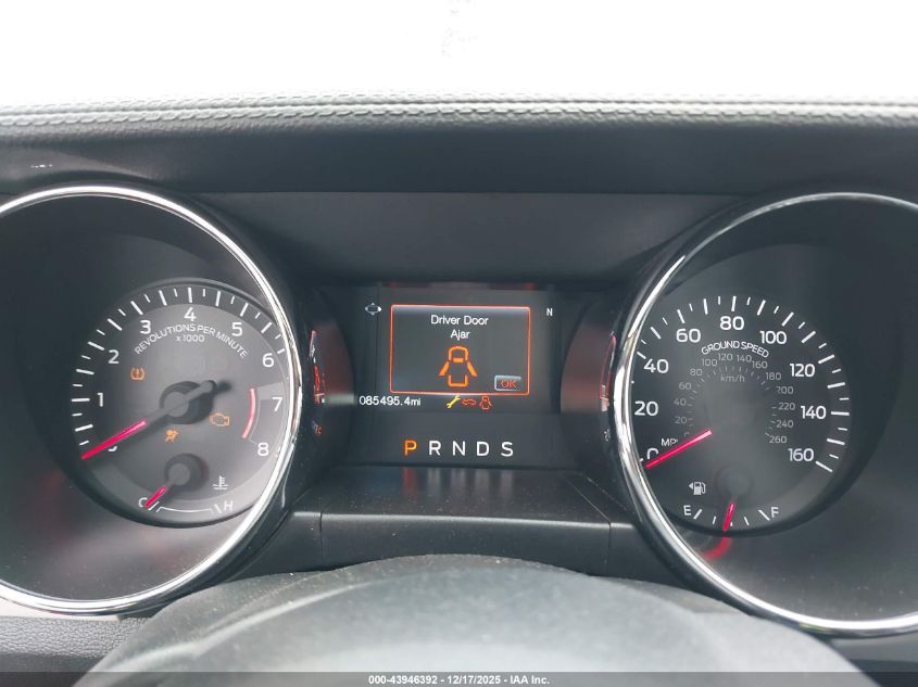 2016 Ford Mustang Gt Premium VIN: 1FA6P8CF3G5265972 Lot: 43946392