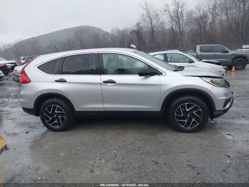 2016 Honda Cr-V Se VIN: 2HKRM4H42GH684251 Lot: 43946394