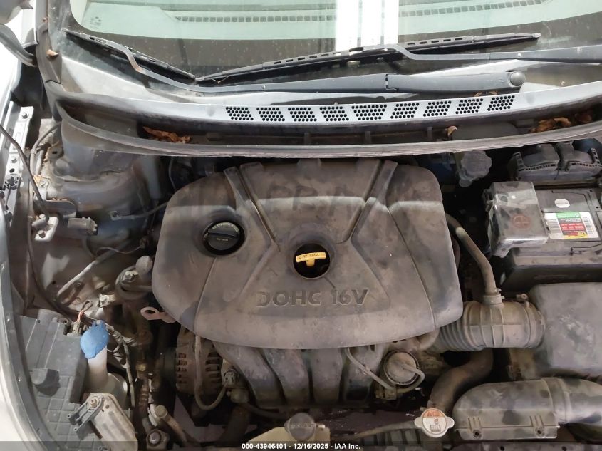 2013 Hyundai Elantra Gls/Limited VIN: 5NPDH4AE7DH196197 Lot: 43946401