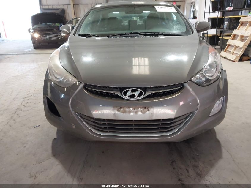 2013 Hyundai Elantra Gls/Limited VIN: 5NPDH4AE7DH196197 Lot: 43946401