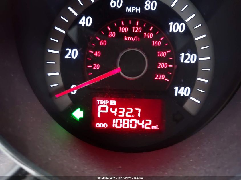 2013 Kia Forte Ex VIN: KNAFU5A29D5666162 Lot: 43946402