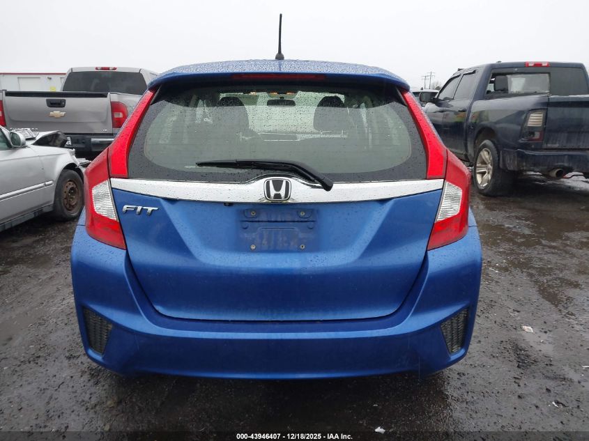 2016 Honda Fit Ex VIN: JHMGK5H75GX037620 Lot: 43946407