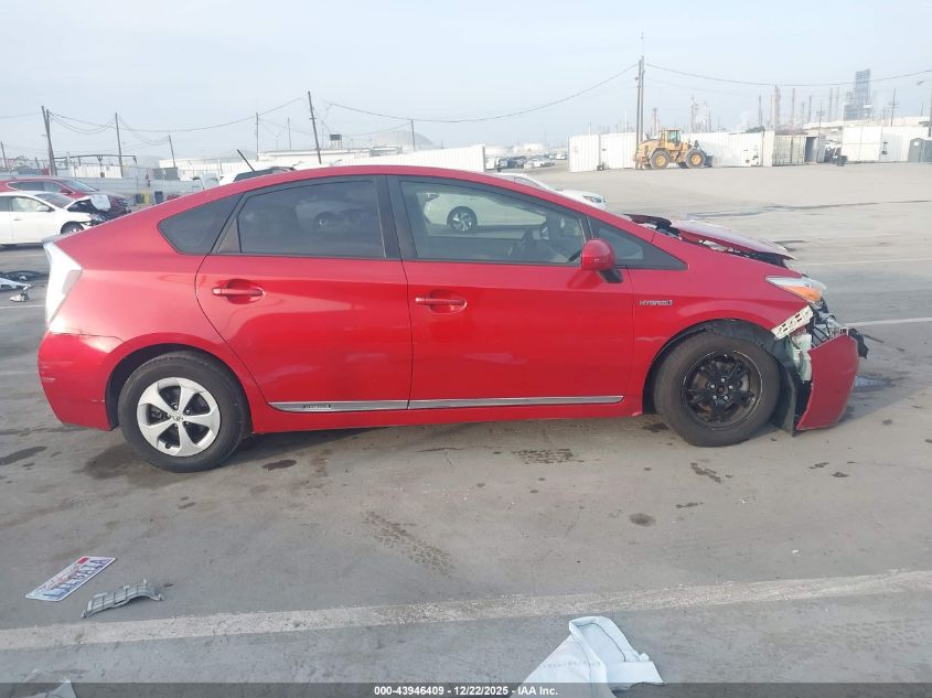 2015 Toyota Prius Three VIN: JTDKN3DU3F1903688 Lot: 43946409