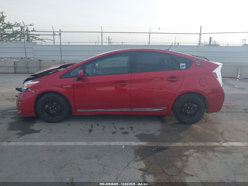 2015 Toyota Prius Three VIN: JTDKN3DU3F1903688 Lot: 43946409
