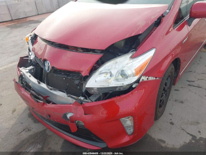 2015 Toyota Prius Three VIN: JTDKN3DU3F1903688 Lot: 43946409