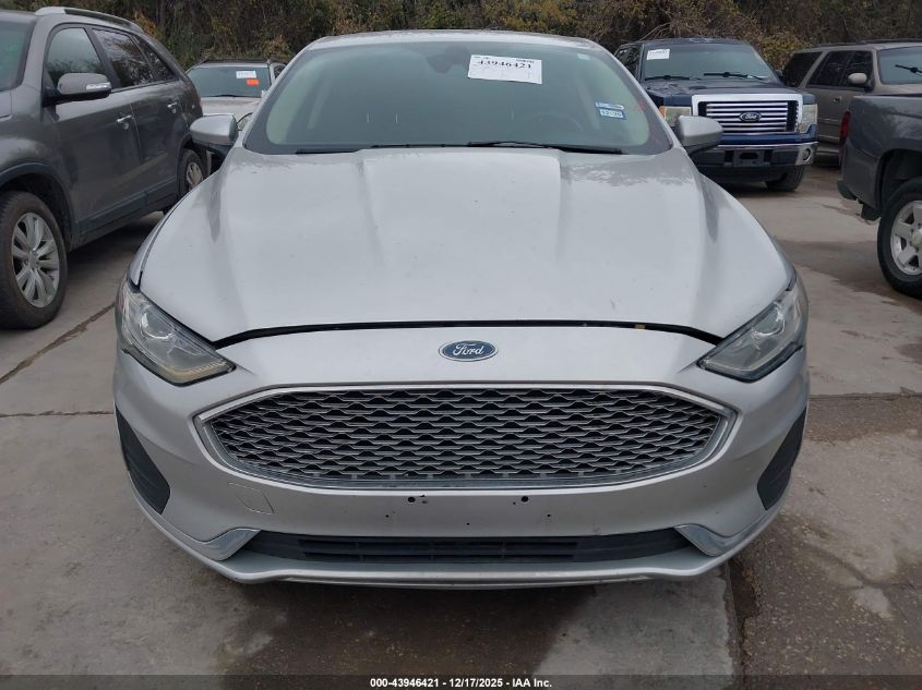 2019 Ford Fusion Se VIN: 3FA6P0HD8KR255596 Lot: 43946421