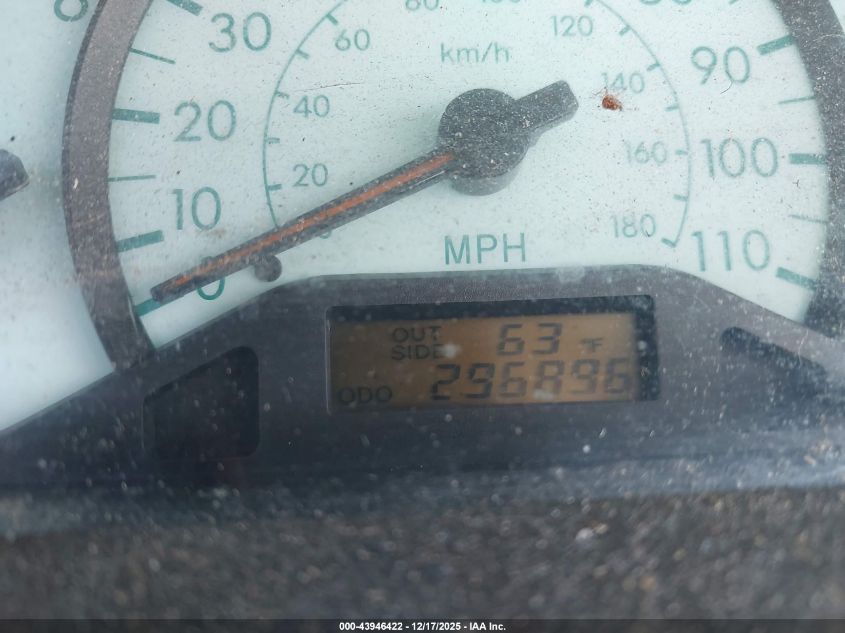 2003 Toyota Corolla Le VIN: 1NXBR32E43Z127366 Lot: 43946422