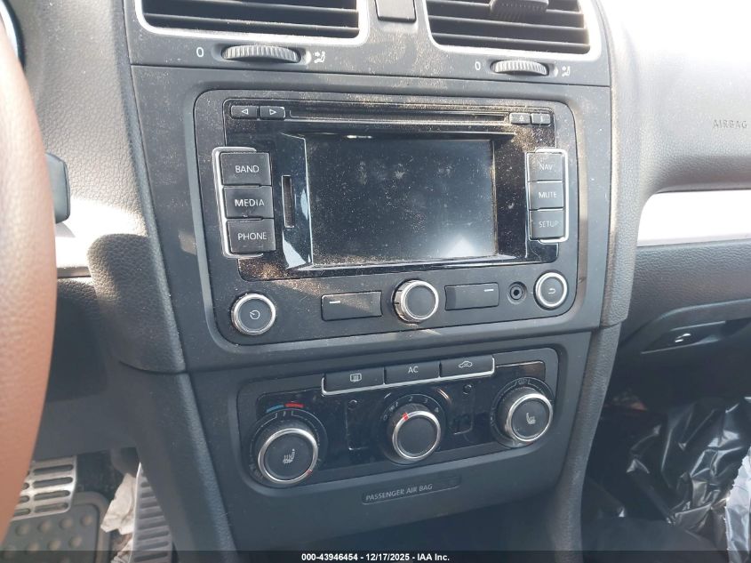 2012 Volkswagen Gti 4-Door Autobahn VIN: WVWHV7AJXCW204794 Lot: 43946454