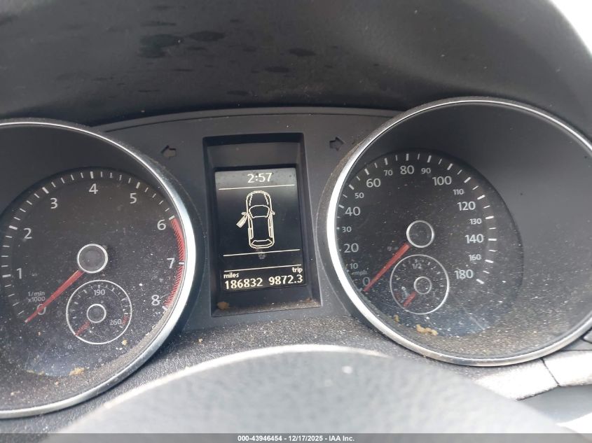 2012 Volkswagen Gti 4-Door Autobahn VIN: WVWHV7AJXCW204794 Lot: 43946454