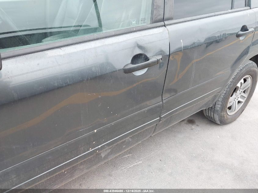 2004 Honda Pilot Ex-L VIN: 2HKYF18614H609302 Lot: 43946466