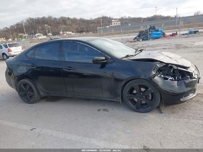 2015 Dodge Dart Sxt VIN: 1C3CDFBB9FD142095 Lot: 43946469