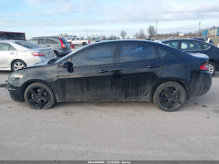 2015 Dodge Dart Sxt VIN: 1C3CDFBB9FD142095 Lot: 43946469