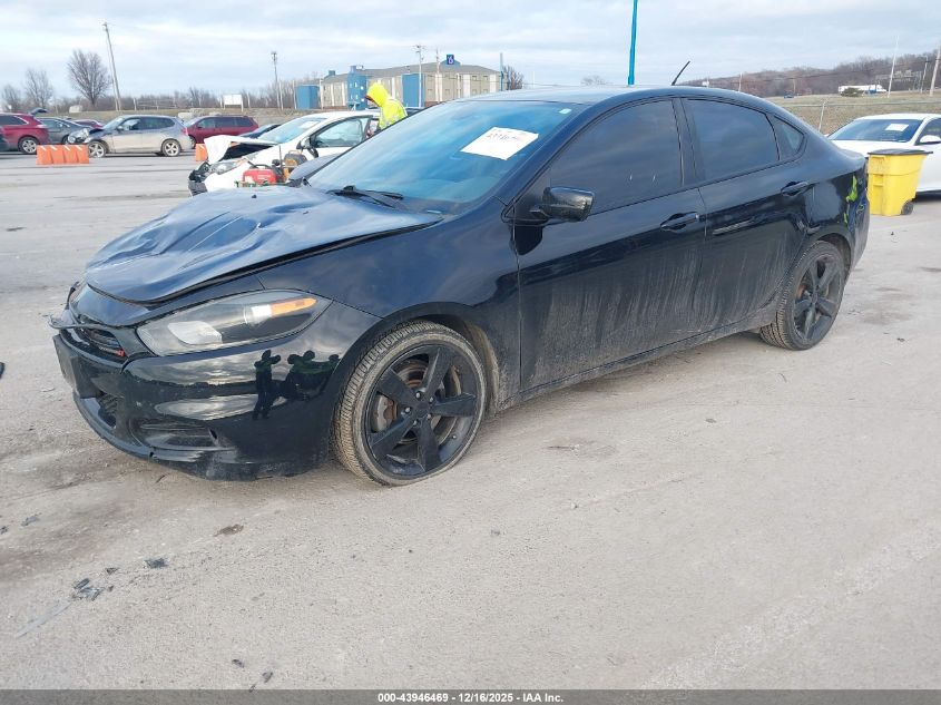 2015 Dodge Dart Sxt VIN: 1C3CDFBB9FD142095 Lot: 43946469