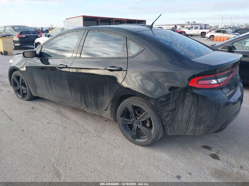 2015 Dodge Dart Sxt VIN: 1C3CDFBB9FD142095 Lot: 43946469