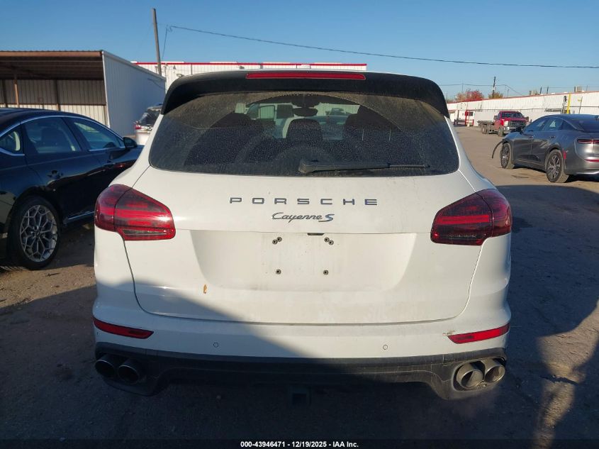 2015 Porsche Cayenne S VIN: WP1AB2A26FLA57139 Lot: 43946471