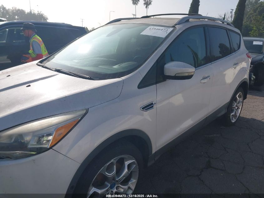 2013 Ford Escape Titanium VIN: 1FMCU0J97DUB40278 Lot: 43946473