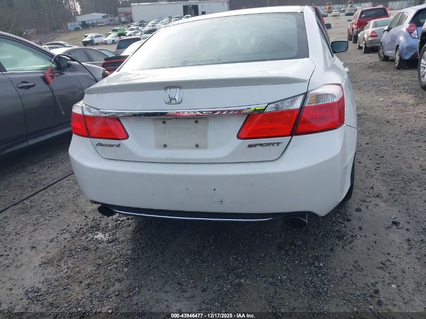 2013 Honda Accord Sport VIN: 1HGCR2F59DA191758 Lot: 43946477