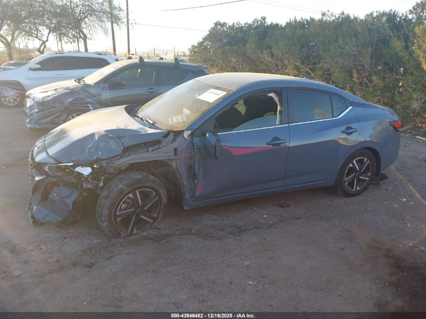 2025 Nissan Sentra Sv VIN: 3N1AB8CV6SY352774 Lot: 43946482