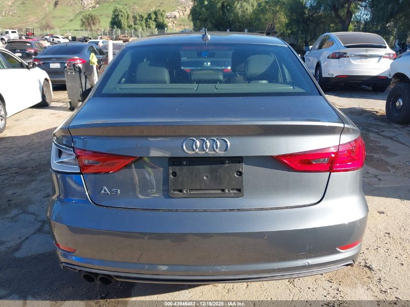 2016 Audi A3 1.8T Premium VIN: WAUG7GFF5G1013343 Lot: 43946483