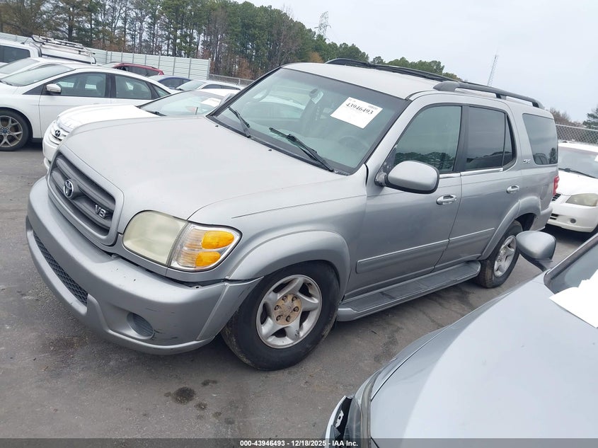 5TDZT34A41S022097 2001 TOYOTA SEQUOIA photo no. 2