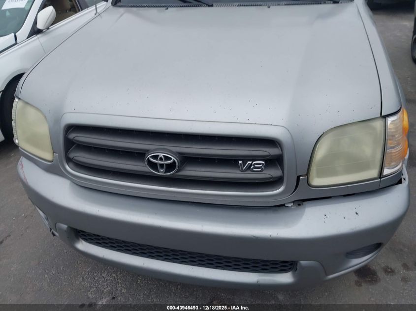 2001 Toyota Sequoia Sr5 VIN: 5TDZT34A41S022097 Lot: 43946493