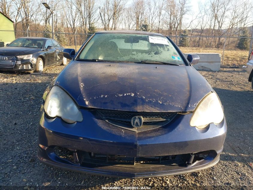 2002 Acura Rsx VIN: JH4DC54822C035211 Lot: 43946502