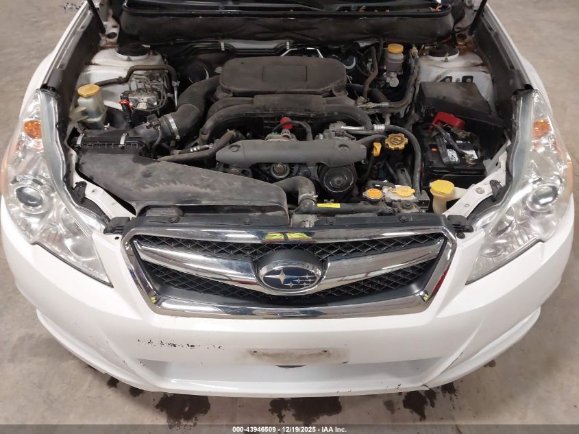 2011 Subaru Legacy 2.5I VIN: 4S3BMCA66B3257280 Lot: 43946509