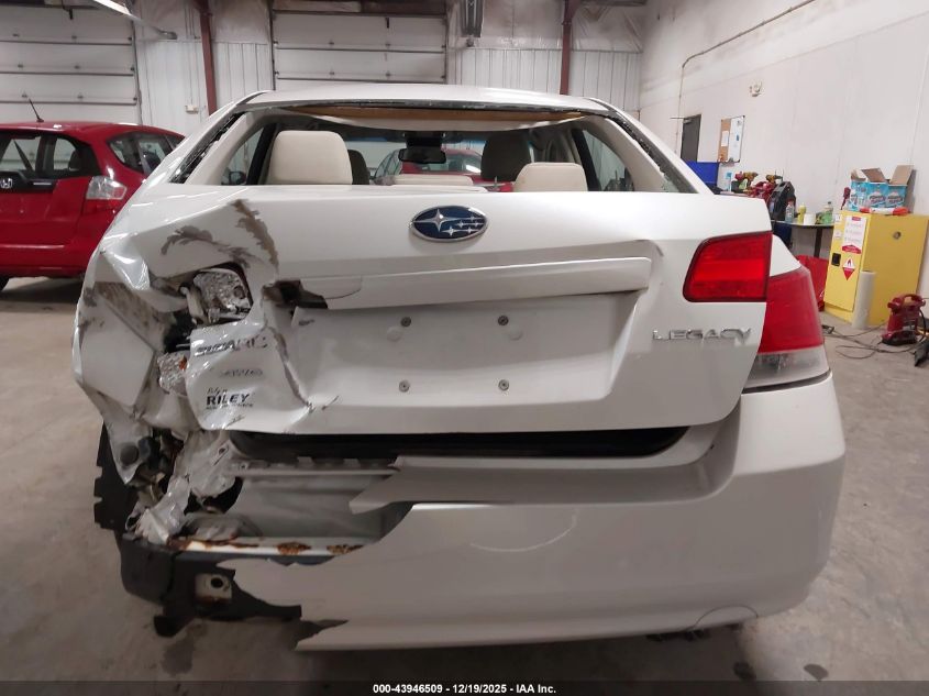 2011 Subaru Legacy 2.5I VIN: 4S3BMCA66B3257280 Lot: 43946509