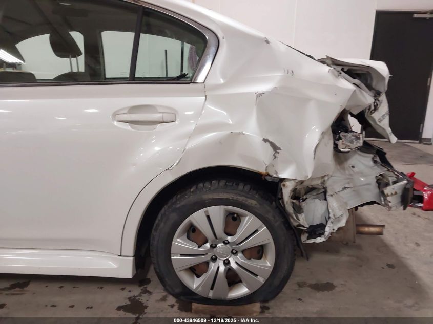 2011 Subaru Legacy 2.5I VIN: 4S3BMCA66B3257280 Lot: 43946509