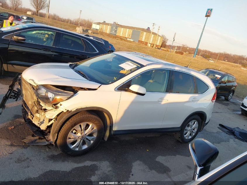 2012 Honda Cr-V Ex-L VIN: 5J6RM4H77CL037273 Lot: 43946510