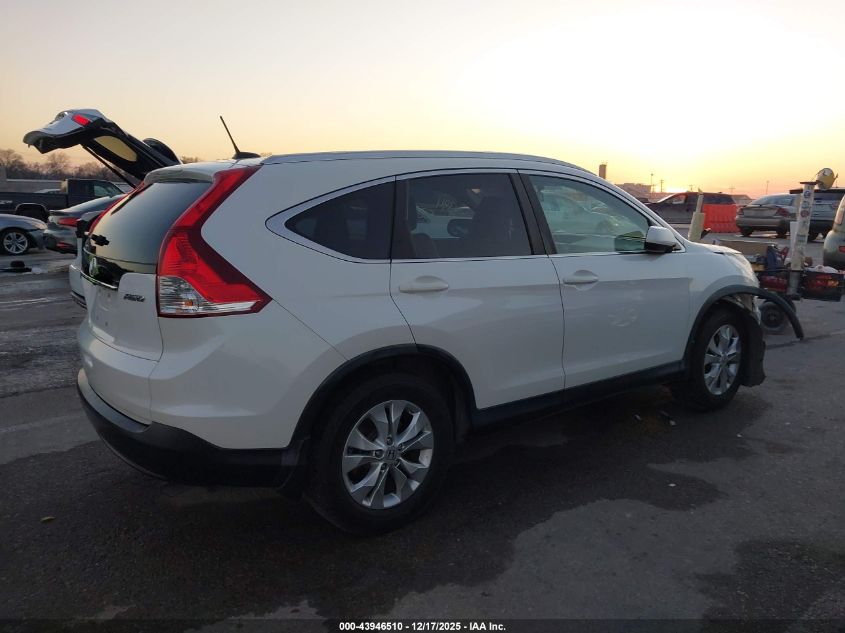 2012 Honda Cr-V Ex-L VIN: 5J6RM4H77CL037273 Lot: 43946510