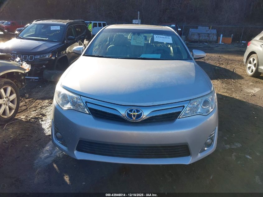 2013 Toyota Camry Hybrid Xle VIN: 4T1BD1FK6DU070950 Lot: 43946514