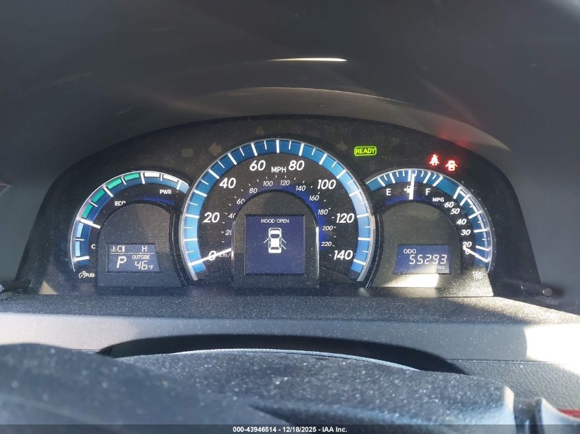 2013 Toyota Camry Hybrid Xle VIN: 4T1BD1FK6DU070950 Lot: 43946514