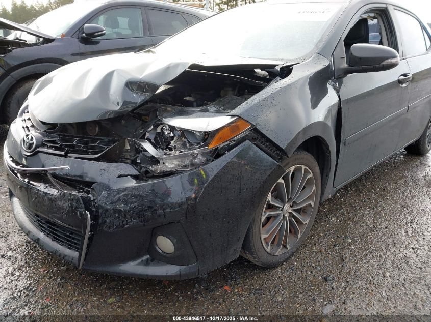 2016 Toyota Corolla S Plus VIN: 2T1BURHE3GC508030 Lot: 43946517