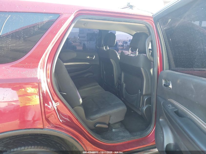 2013 Dodge Durango Sxt VIN: 1C4RDHAG8DC689277 Lot: 43946523